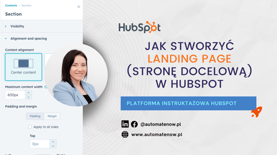 Jak stworzyć Landing Page w HubSpot