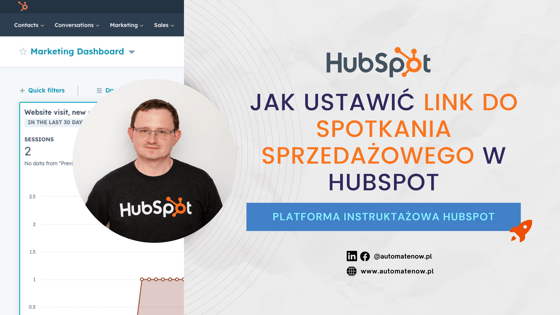 Jak ustawic link do spotkania sprzedazowego w HubSpot